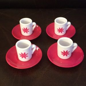 American Girl Teacups and Saucers (4)